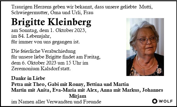 Brigitte Kleinberg